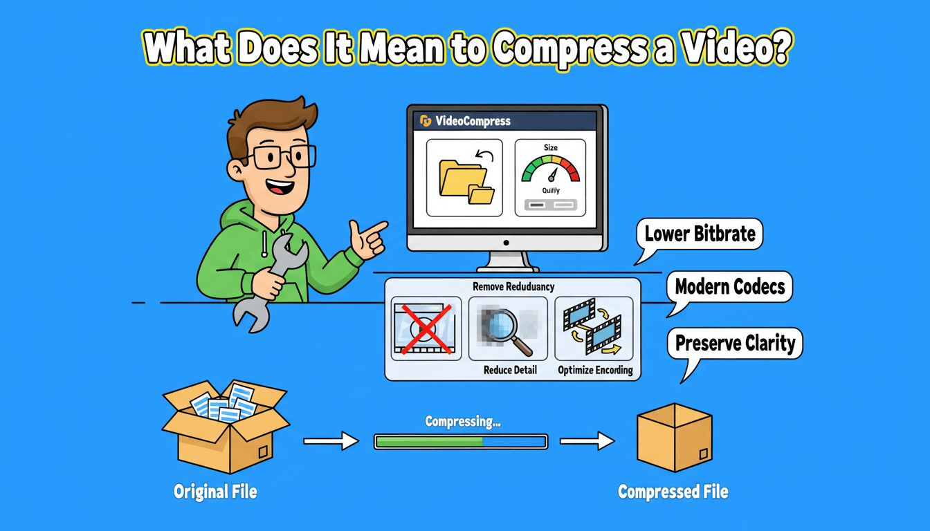 What Does It Mean to Compress a Video? - VideoCompress