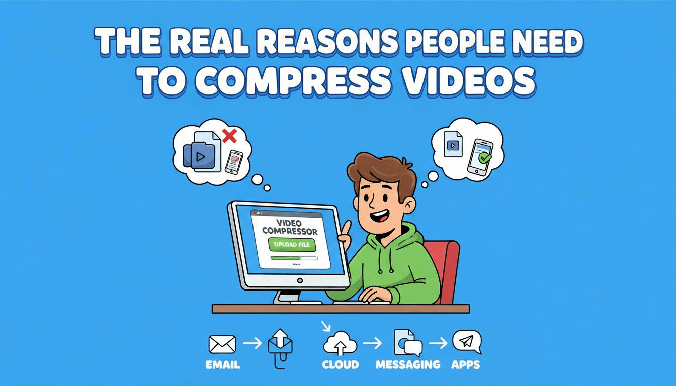 The Real Reasons People Need to Compress Videos - VideoCompress