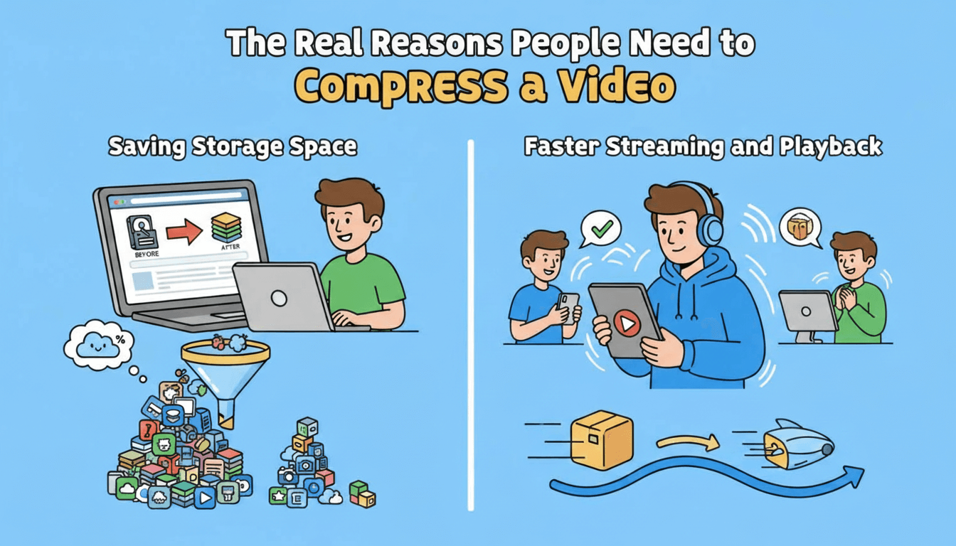 Saving Storage Space - VideoCompress