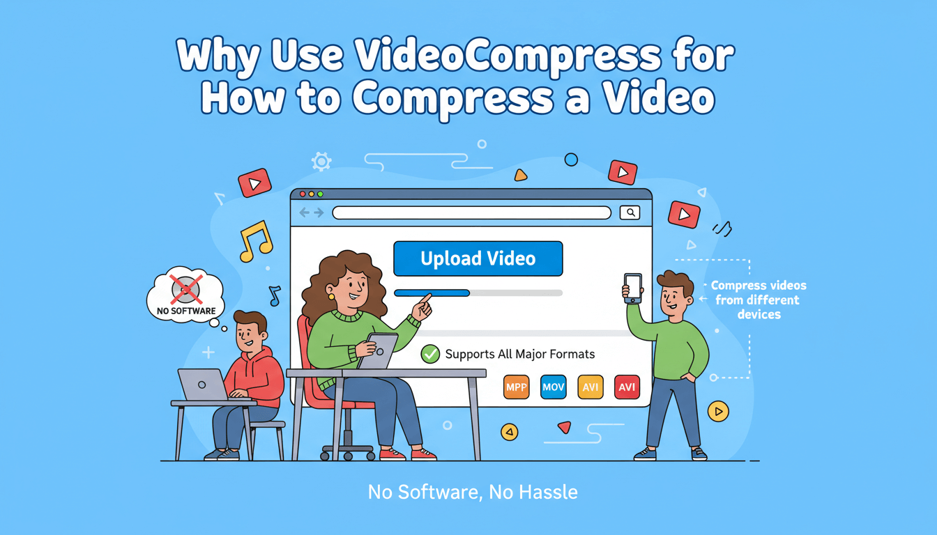 No Software, No Hassle - VideoCompress
